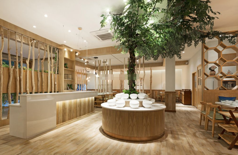 火锅店地板装修效果图米博(中国)体育石晶